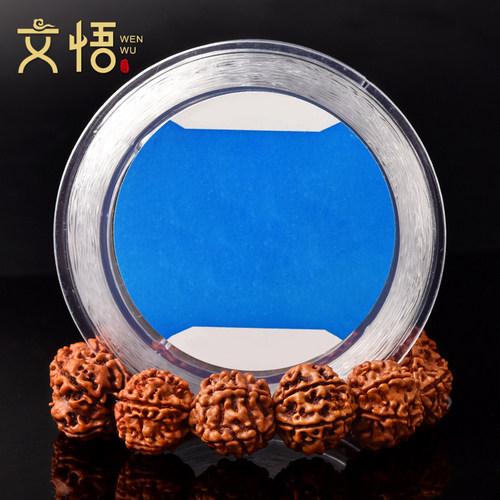 透明水晶手串绳弹力线穿珠子的手链绳子皮筋文玩线绳鱼线串珠编绳 - 图1