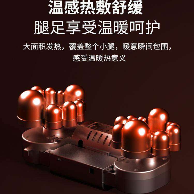 褐米腿部按摩器脚部肌肉按摩仪膝关节脚底揉捏加热足疗机932,淘宝优惠券,粉丝福利购,淘宝优惠卷