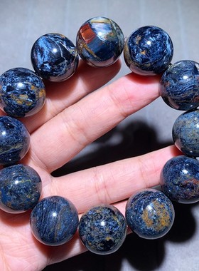 天然原矿地球纹猫眼彼得石手链女