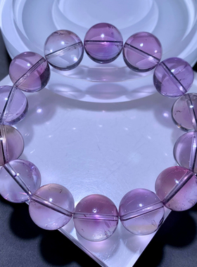 天然玻利维亚紫水晶单圈手链水晶