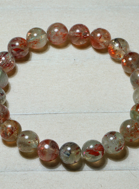 天然阿鲁沙共生水晶手链饰品男女