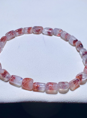 天然随形毒液超级七单圈透体手链