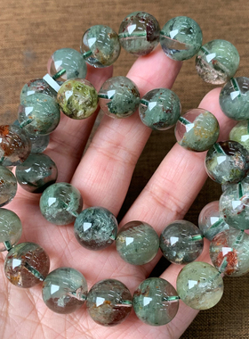 天然巴西莫奈幽灵手链饰品男女生