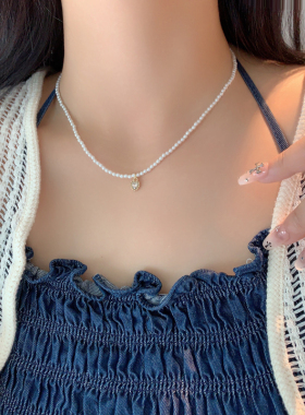 韩国优雅气质珍珠项链甜美ins风