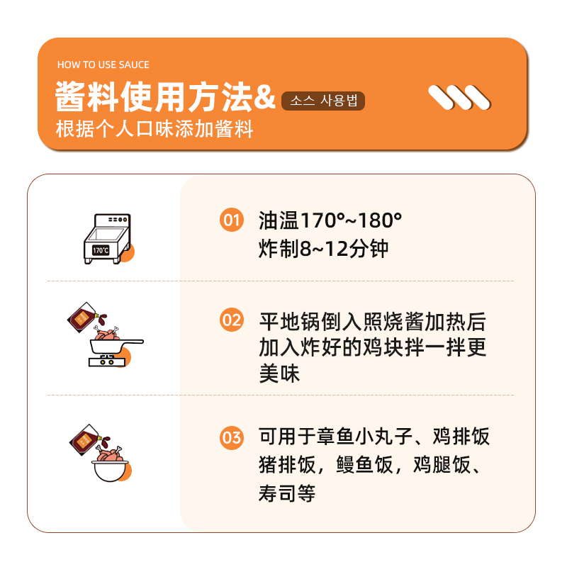 韩国进口青罗cheongra 炸鸡酱裹酱 酱料 调料 蘸料 照烧炸鸡酱2kg - 图2