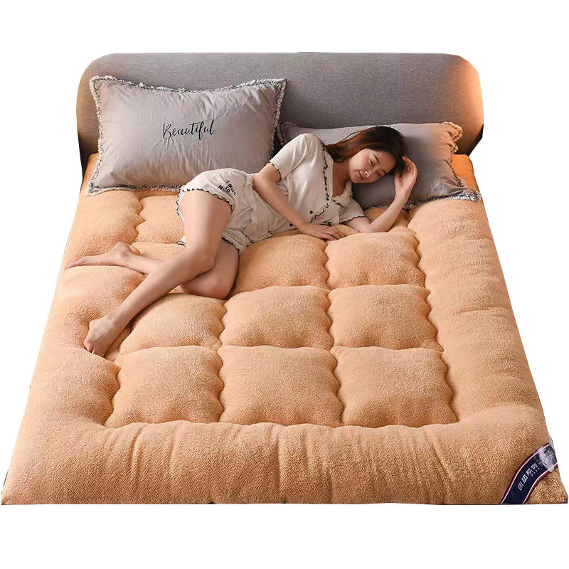 羊羔绒床垫软垫家用加厚保暖学生宿舍床褥10cm冬季褥子榻榻米被褥,淘宝优惠券,粉丝福利购,淘宝优惠卷