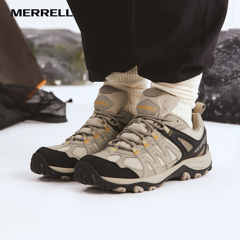 MERRELL迈乐男女防水登山徒步鞋ACCENTOR GTX透气防滑耐磨情侣鞋