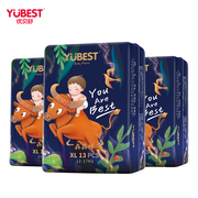 首单+签到！优贝舒一体拉拉裤纸尿裤48片