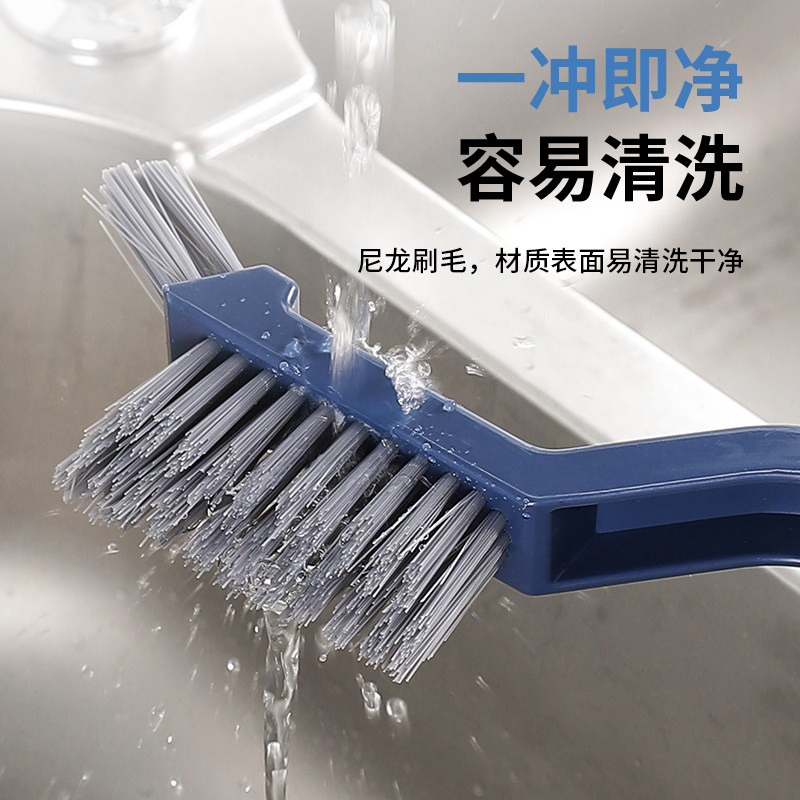 Crevice cleaning brush