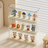 Blind box display box Pop Mart storage cute lego dustproof cabinet acrylic display rack figure storage box