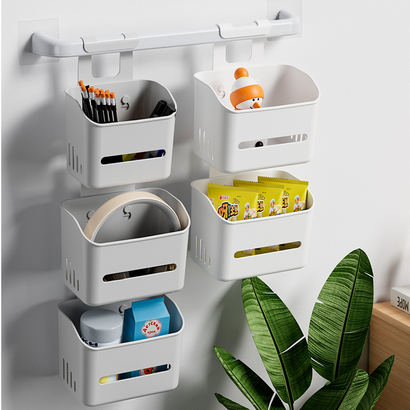 篮子收纳筐置物篮子浴筐塑料洗澡篮洗漱筐网筐小挂篮悬挂式吊浴室,淘宝优惠券,粉丝福利购,淘宝优惠卷