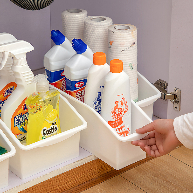 橱柜收纳筐厨房缝隙杂物零食调料篮卫生间置物架家用神器整理箱子,淘宝优惠券,粉丝福利购,淘宝优惠卷