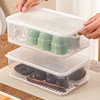 Tea set storage box dustproof large capacity drainage with cover