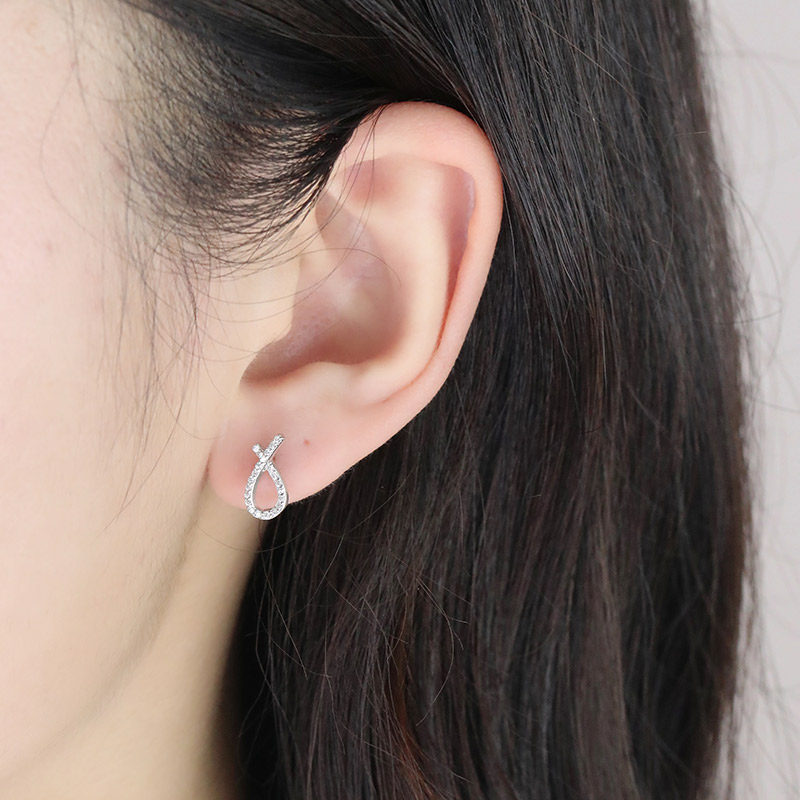 老银匠s925纯银耳钉女款交叉简约百搭小众设计高级感银耳饰送女友,淘宝优惠券,粉丝福利购,淘宝优惠卷