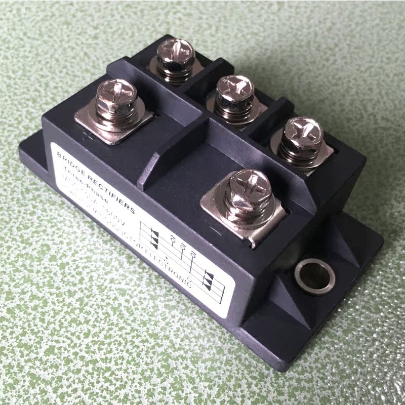三相桥式整流器模块MDS100A-1600V桥堆桥组MDS150A-1600V整流桥 - 图0