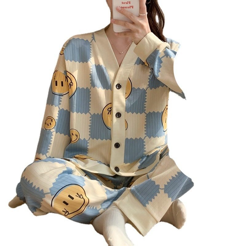 胖妹妹300斤孕妇睡衣2023年微商直播新款月子服套装开衫牛奶丝,淘宝优惠券,粉丝福利购,淘宝优惠卷