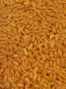 沙金小玉米多子多福实心摆件招财桌面装饰品开业小礼品办公室摆件