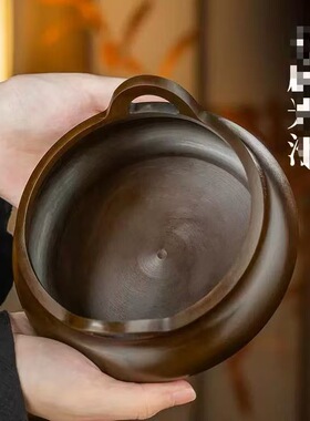 黄铜香炉上香家用香薰炉室内宣德炉供奉烧香炉苏工制作元宝炉