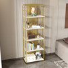 Hesheng light luxury high-end home perforated board storage rack