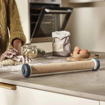 UK JosephJoseph home Real log with scale Rolling Stick Stick Adjustable Thickness Baking ROLLING