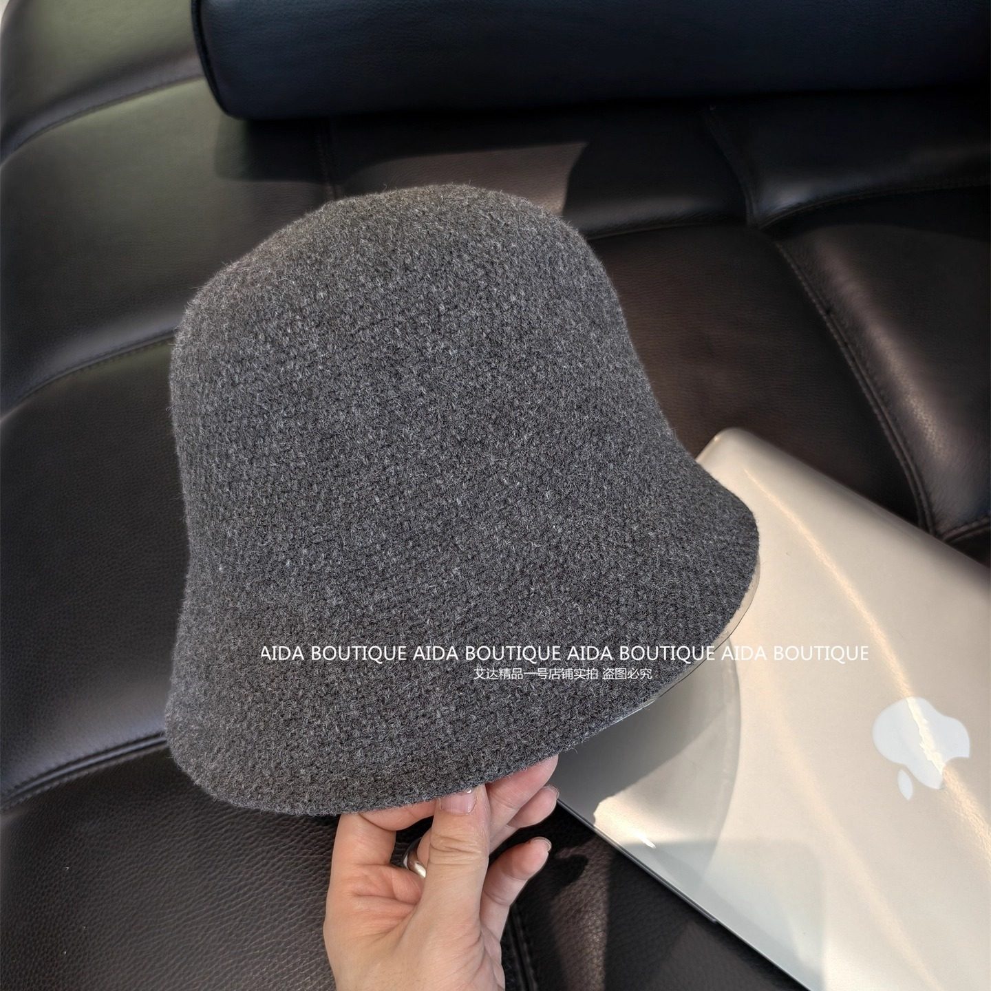 白色针织帽显脸小秋冬帽子女款高级感百搭羊毛保暖麻豆同款渔夫帽,淘宝优惠券,粉丝福利购,淘宝优惠卷