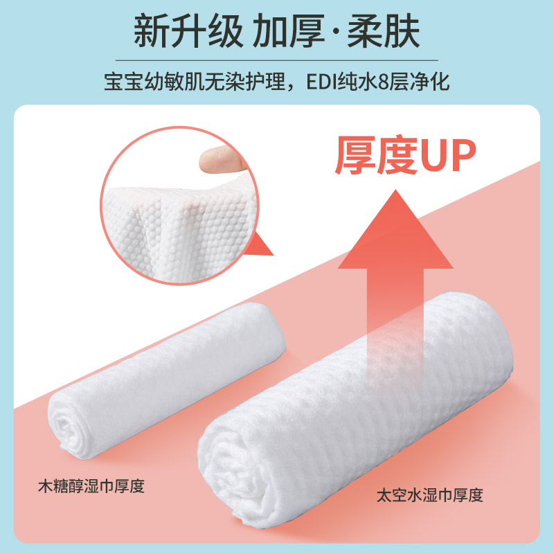 可爱多婴幼儿童湿巾新生宝宝手口屁专用湿纸巾家用大包实惠装厕纸,淘宝优惠券,粉丝福利购,淘宝优惠卷