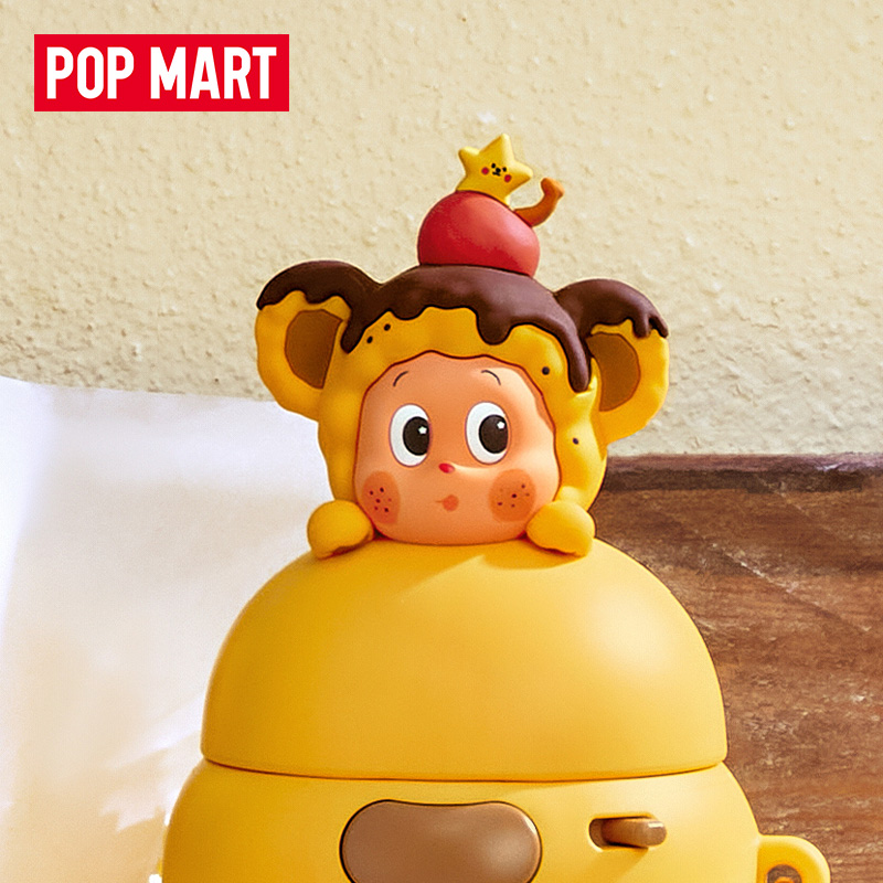 POPMART泡泡玛特星星人美味时刻系列随行杯水杯周边礼物潮玩水杯 - 图1