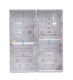 Plastic three-phase 1-household transparent meter box CT-type multi-functional distribution box Transformer-type power meter box