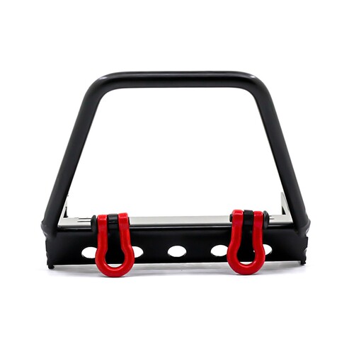 1/10 攀爬车AXIAL SCX10 前保险杠 高强度金属仿真 车架防撞板 - 图1