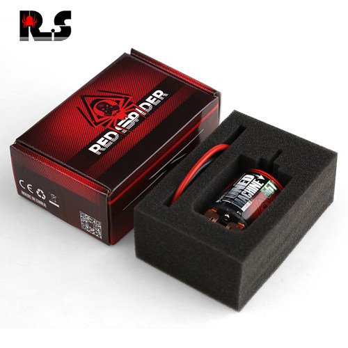 RS 红蜘蛛 1/10仿真攀爬车SCX10 TRX4 540极磁马达有刷电动机 R62 - 图2