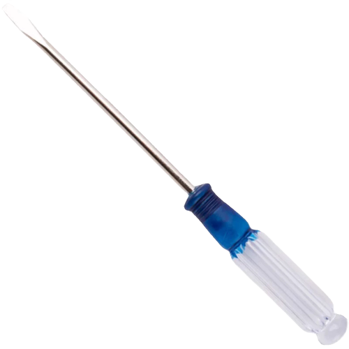 强磁水晶柄十字一字平口螺丝刀家用迷你缝纫机玩具拆卸3x75小起子 - 图3