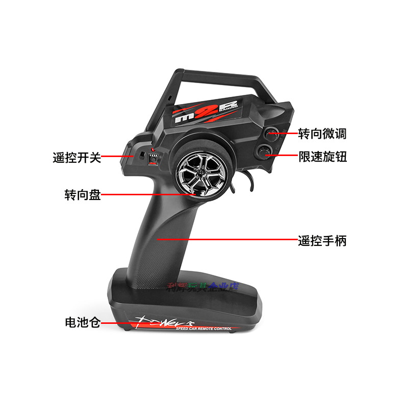 伟力12429遥控四驱攀爬车1:12高速大脚越野专业RC模型车玩具12428 - 图1