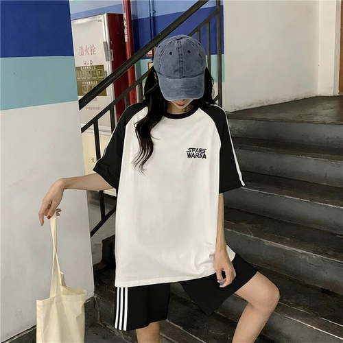 中考体育考试专用运动服套装女生初中学生体考短裤跑步服装中招夏 - 图2