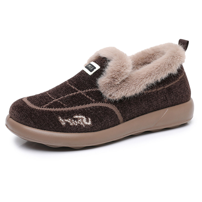 2025冬季新款老北京棉鞋女保暖防寒雪地靴软底防滑加绒加厚妈妈鞋,淘宝优惠券,粉丝福利购,淘宝优惠卷