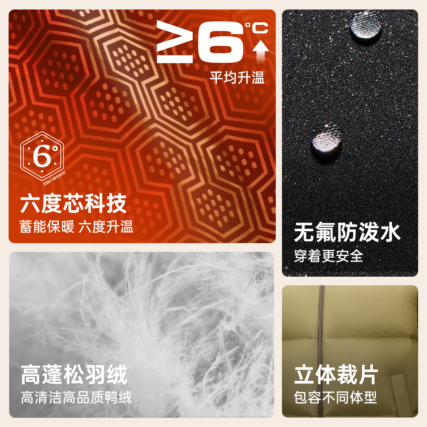 【王一博同款】安踏面包羽绒服丨保暖防泼水短款鸭绒羽绒服外套,淘宝优惠券,粉丝福利购,淘宝优惠卷