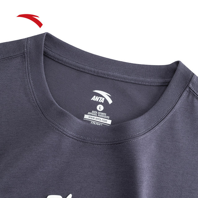 Anta ice silk T丨Sports short-sleeved men's 2025 summer