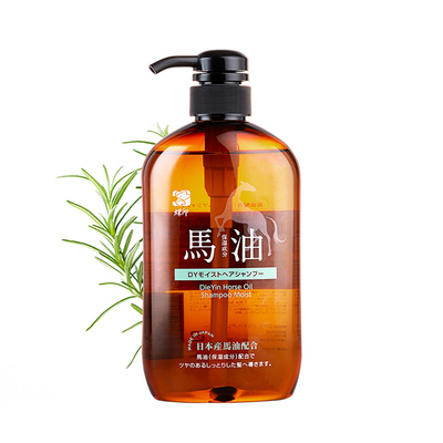 蝶印日本马油控油洗发水600ml