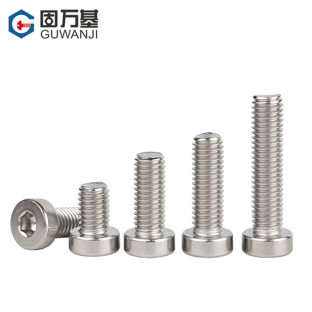 Short head thin head hexagonal screw