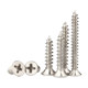 Cross-counter tapping screw