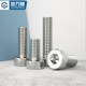 Short head thin head hexagonal screw