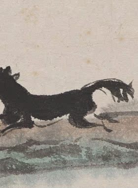 新品现代亚明人物画卷高清微喷