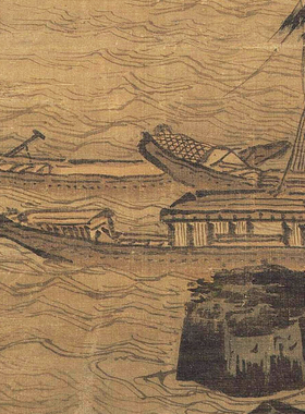 爱明画山水仿古复制微喷现代挂画