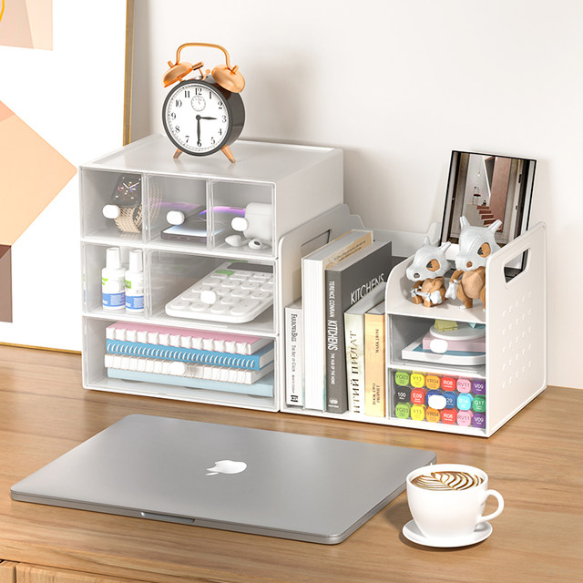 Simple desktop storage box student dormitory drawer box
