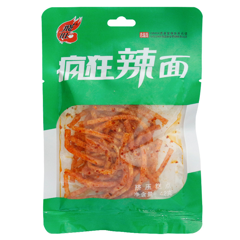 飞旺沙嗲长参丝42g*20湖南辣条 飞旺豆腐干