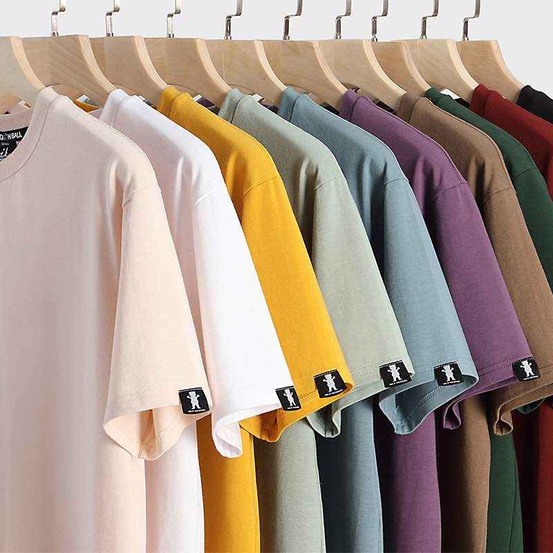 欧美原宿潮牌个性简约情侣短袖t恤 无争君品T恤