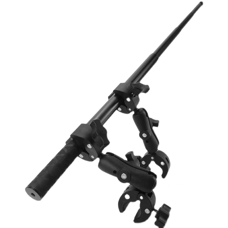 柯达SP360摩托车支架机车第三人称自拍杆运动相机双固定骑行配件 - 图3