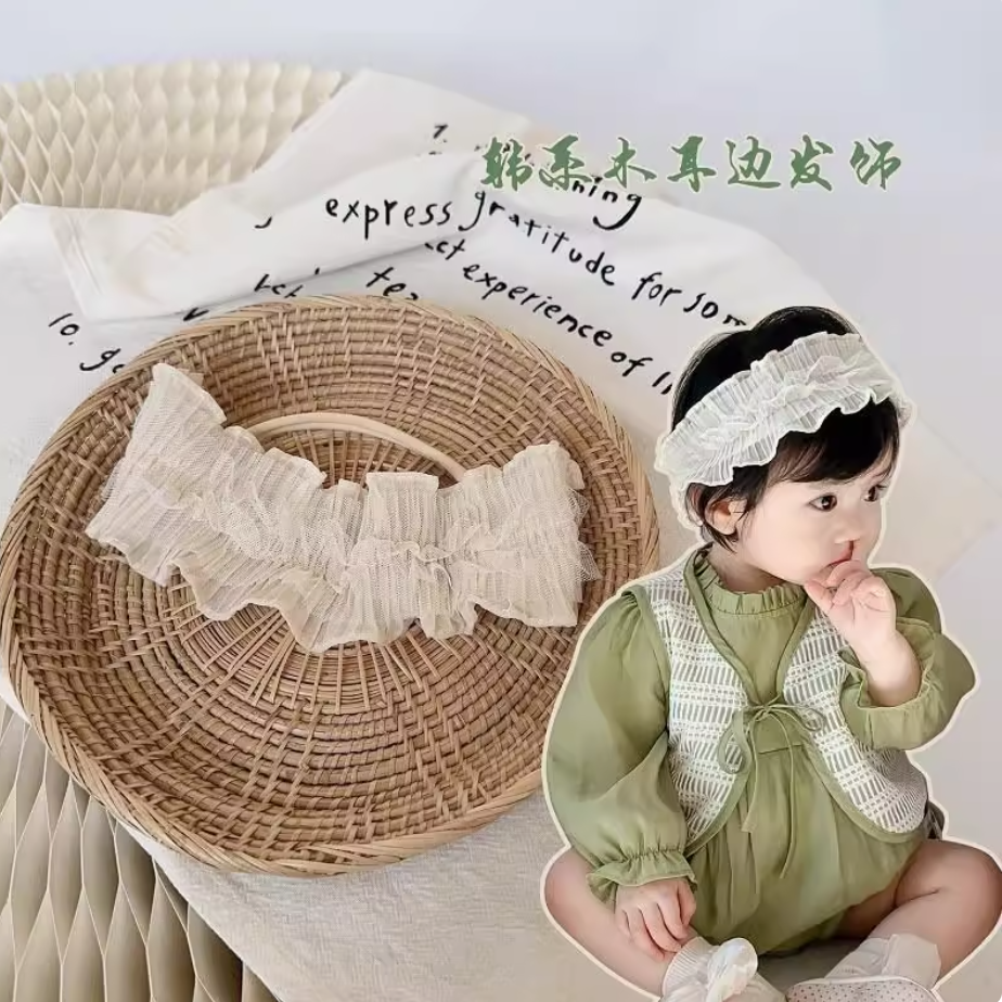 婴幼儿假发刘海毛线发带秋冬儿童周岁百天拍照女孩公主蝴蝶结头饰,淘宝优惠券,粉丝福利购,淘宝优惠卷