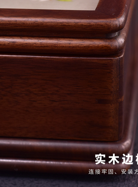 苏绣多功能旋转果核收纳盒手工刺绣果盘水果盘糖果盒干果盒摆盘
