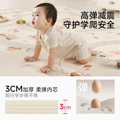 曼龙ixpe婴儿爬爬垫无甲醛甲酰胺