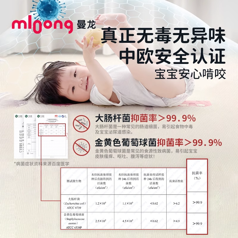 曼龙爬行垫地垫儿童爬爬垫子宝宝加厚婴幼儿家用地垫xpe爬爬垫